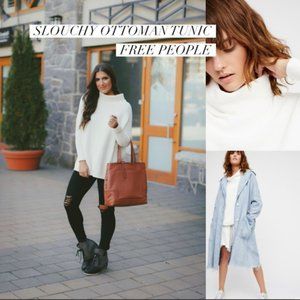 NWT Free People Ottoman Tunic - Cream M